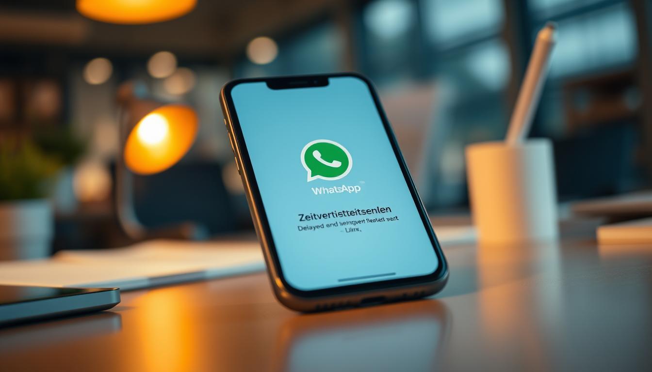 WhatsApp zeitversetzt senden